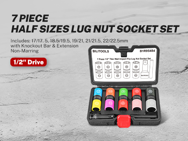 Lug Nut Socket Set