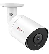 Anpviz 5MP Bullet POE IP Camera, 2.8mm Lens Security PoE IP Camera for Outdoor Indoor, Built in M...