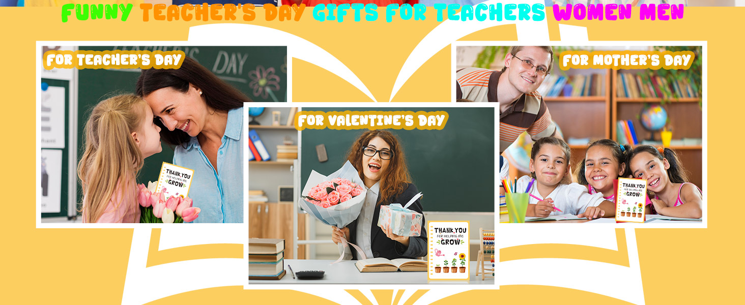 Funny Teacher's Day Gifts for Teachers Women Men