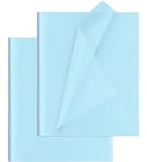 Light Blue Tissue Paper for Gift Bags - 30 Sheets of Light Blue Wrapping Tissue Paper Bulk Packag...