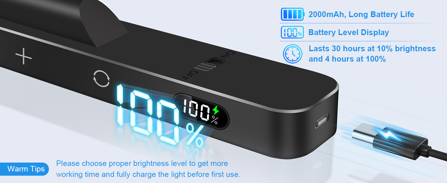 rechargeable light bar