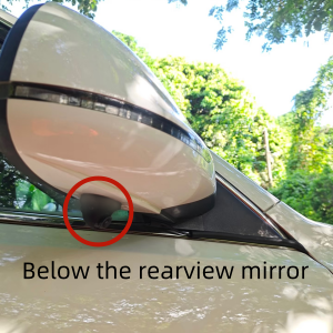 Side camera for cars