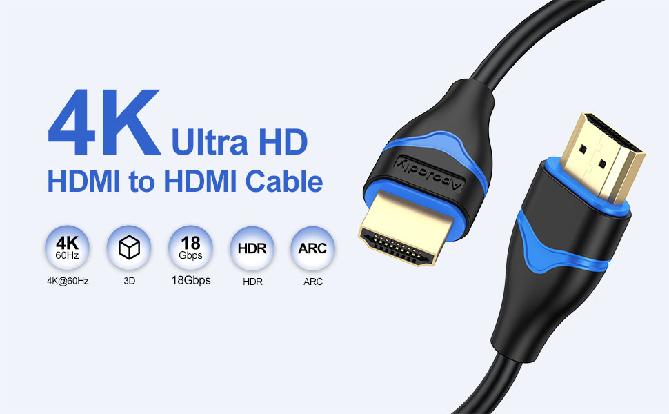 hdmi to hdmi cable 3.3ft