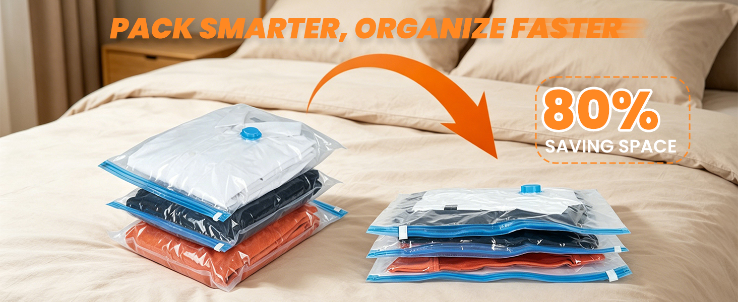 PACK SMARTER, ORGANIZE FASTER