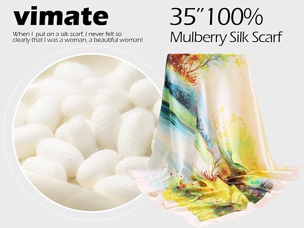 Mulberry Silk Scarf