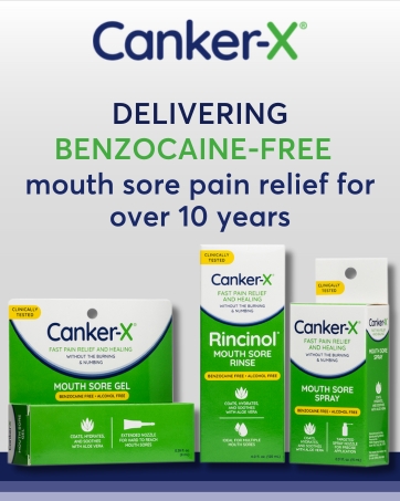 Canker-X, mouth, gel, rinse, spray, relief, canker sores