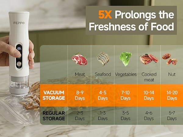 Handheld Vacuum Sealer for Food