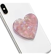 GRIPONG Heart-Shaped Mermaid Acrylic Phone Grip - Fun and Expandable Accessory for enhanced Smart...