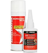 Starbond 2 oz. Thick CA Glue with 6 oz. Aerosol Activator Bundle (Premium Cyanoacrylate Super Glu...
