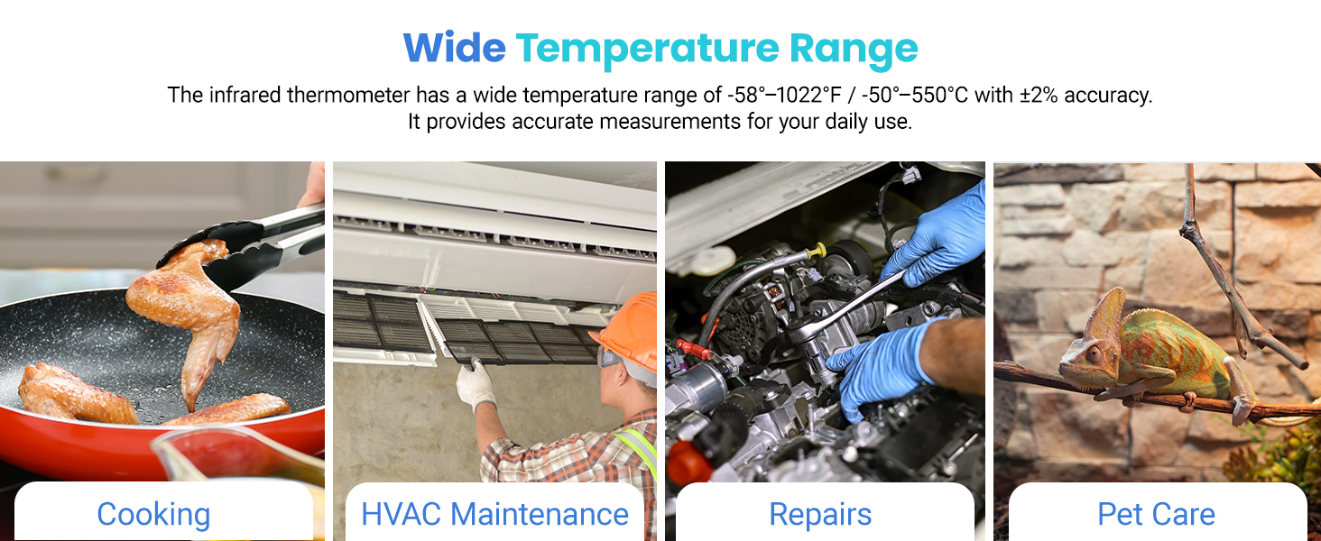 wide temperature range