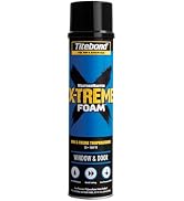 Titebond X-TREME Window & Door Foam Sealant, Polyurethane Foam, Foam Sealant Gap Filler, Quick Se...