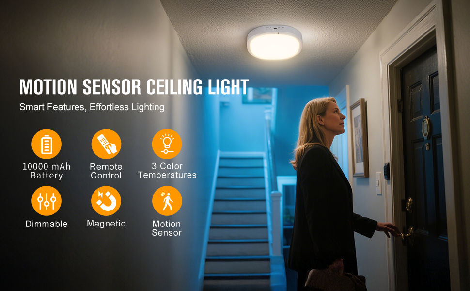 closet lights motion sensored