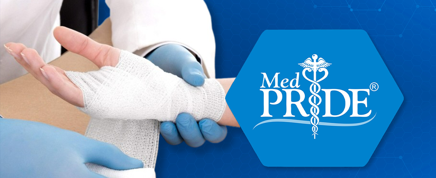 Sterile Latex Free First Aid Pads Wound Care Rolled Dressing Wrap Medical Non-Adherent Mesh Bandages