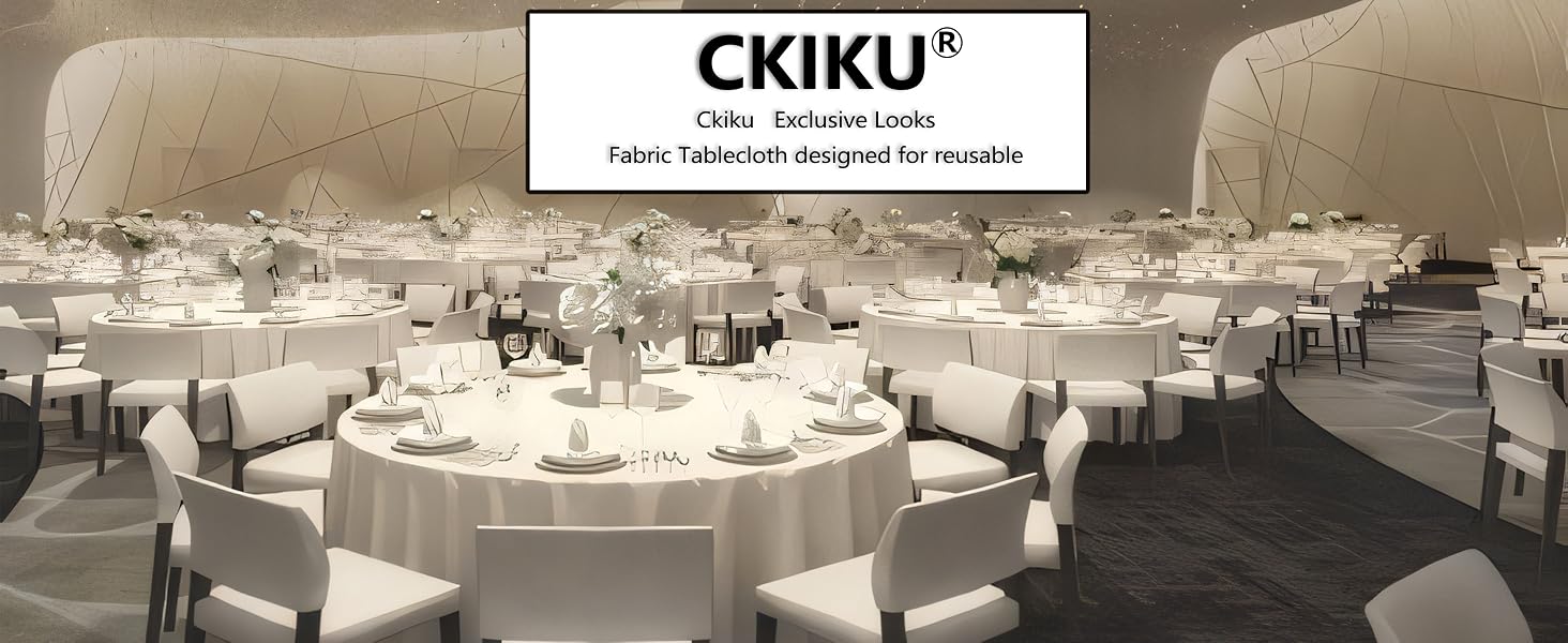 black round tablecloths
