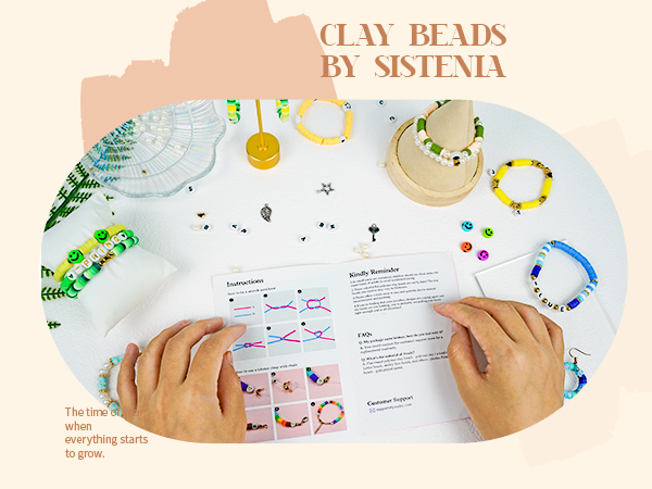 clay beads for bracelet making