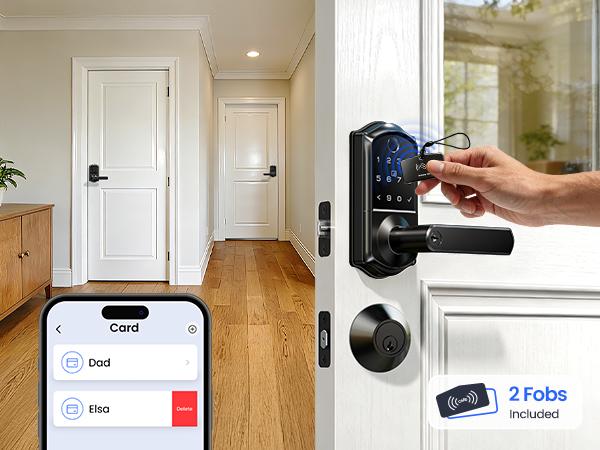 key pad door lock deadbolt with handle