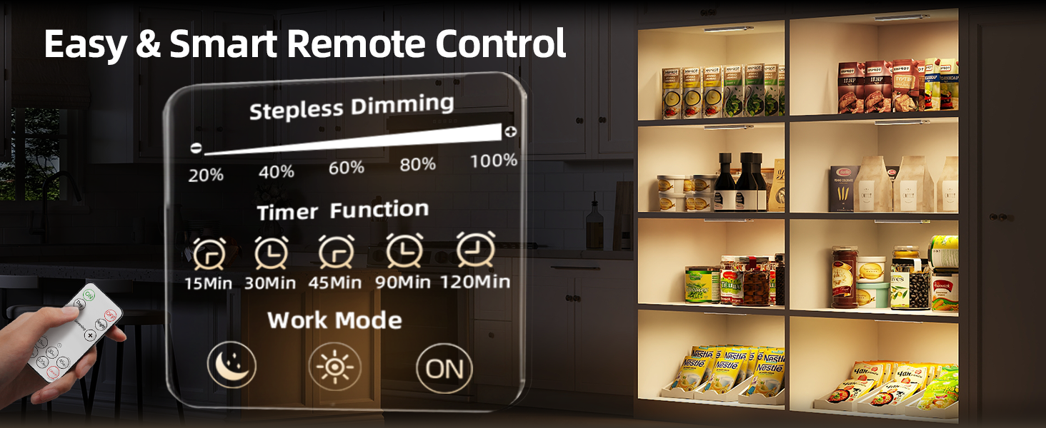 light with remote