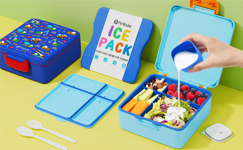lunch box with ice pack