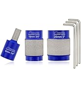 SHDIATOOL Diamond Glass Grinder Bits for Stained Glass,Glass Grinder Heads,Glass Grinding Wheel, ...