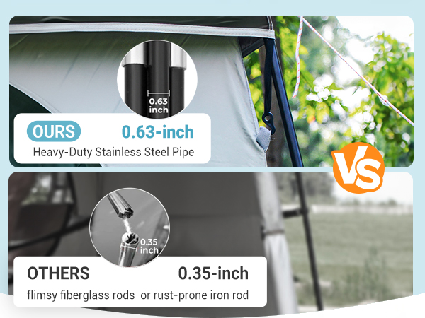 WATERPROOF PRIVACY TENT