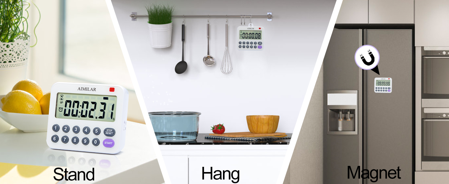 kitchen timer digital magnetic