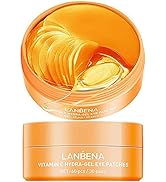 MIESCHER Vitamin C Hydra-Gel Collagen Eye Patches - New Packing Gel Eye Mask for Eyes Puffiness R...