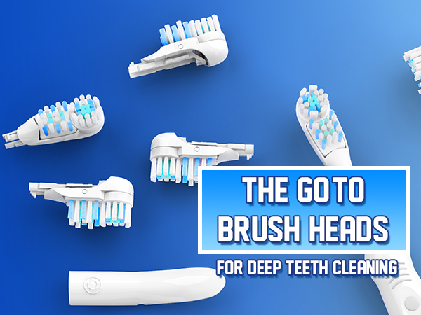 oral b electric toothbrush heads