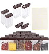 Spice Jars with Labels
