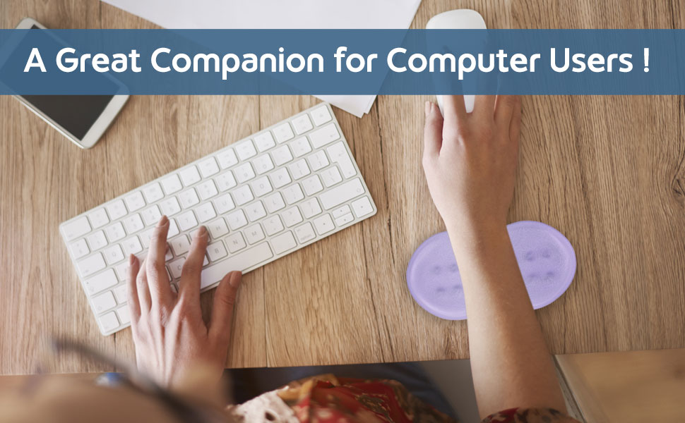 computer wrist pad