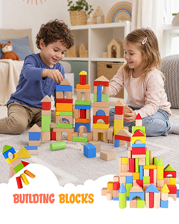 Building Blocks Wooden Block
