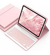 aMZCaSE for iPad Air 11 inch Case with Keyboard (M3/M2, 2025/2024), iPad Pro 11 inch Air 5th 4th ...