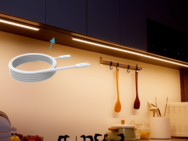 under cabinet lighting linkable