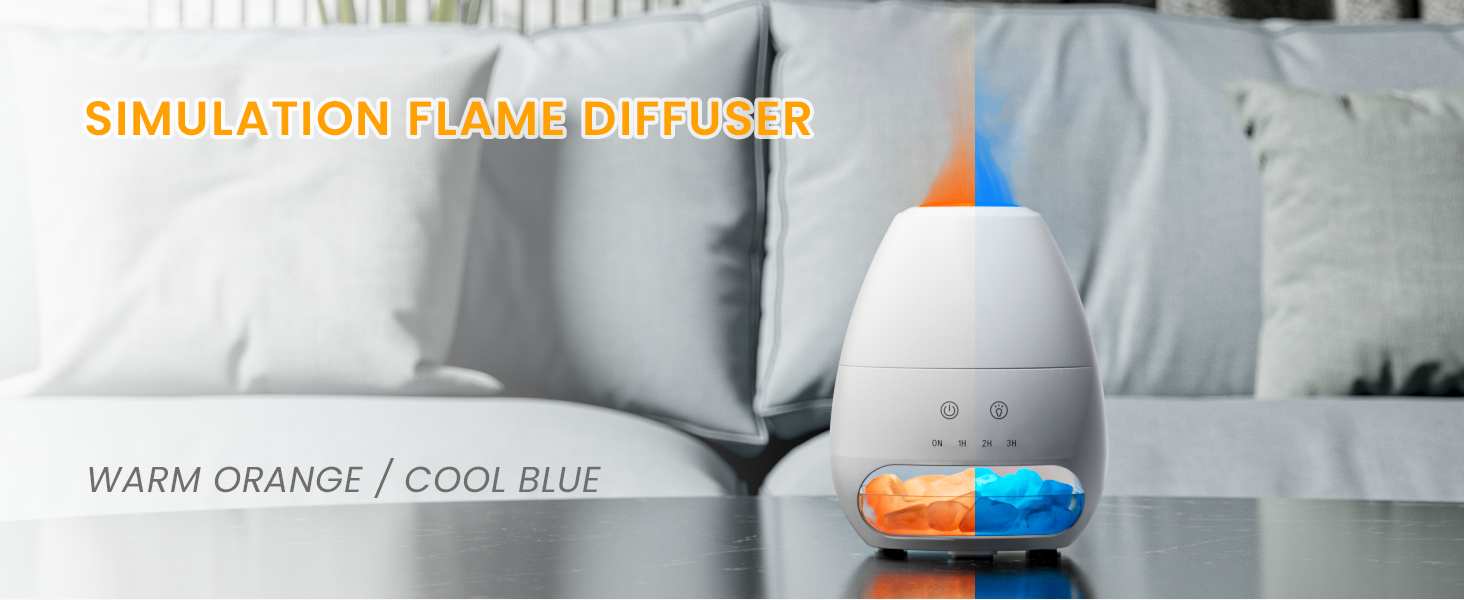 2-in-1 himalayan salt lamp diffuser
