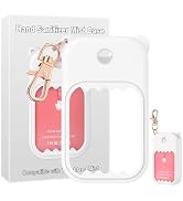 taessv Hand Sanitizer Spray Case for Touchland Silicone Touchland Case Keychain Cute Hand Sanitiz...