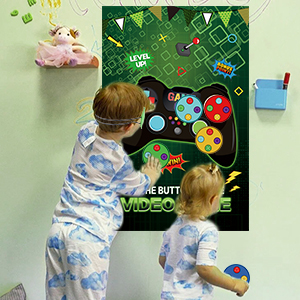 Pin The Button on The Video Game