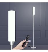 Nukanu Floor Lamp with Remote Control,Bright Floor Lamps for Living Room/Bedroom/Office, Stepless...
