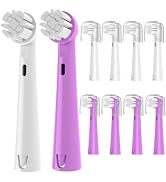 YMPBO Replacement Brush Heads Compatible with Brusheez Kids' Electric Toothbrush, Toothbrush Head...