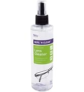 Flents Wipe 'N Clear Eyeglass Optics Lens, Screen and Camera Cleaner Spray Bottle, Streak-Free, C...