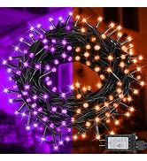 66ft 200 LED Christmas Tree String Lights Outdoor Fairy Lights Plug in, Expandable Green Wire Cle...