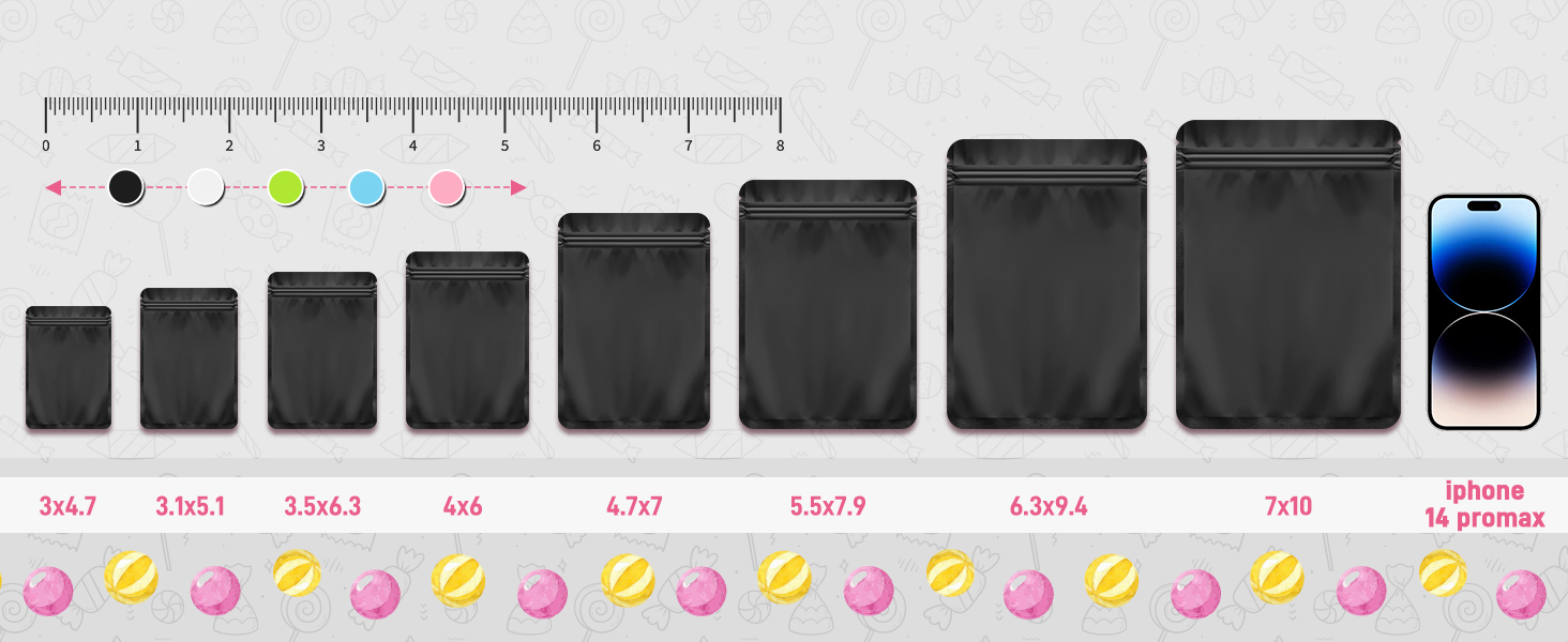 funfery ziplock bags