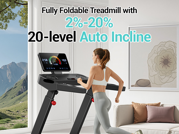 20 level auto incline