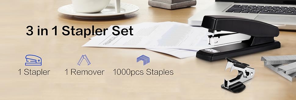 Desktop stapler