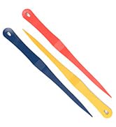 Uncommon Desks Colorful Letter Openers - Durable Stainless Steel - Metal Envelope Opener - Ergono...