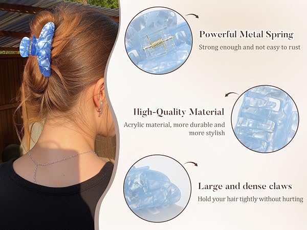 Medium hair clips Accessories