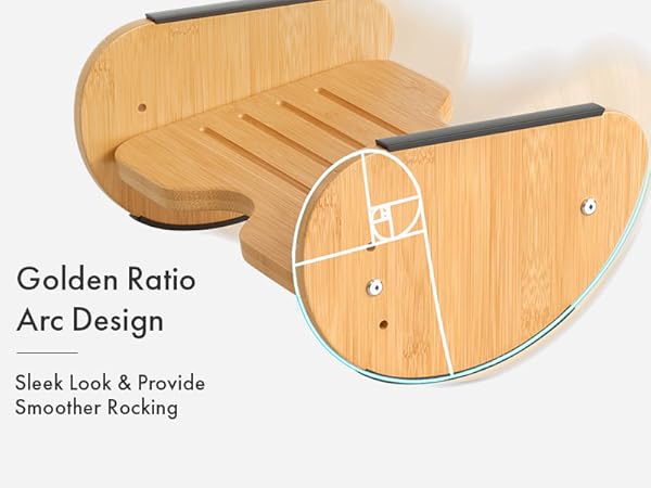 rocking footrest for under desk