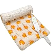 ZXU Heating Pad for Back Pain Relief- Ultra Soft Sherpa Heating Pad, XL King Size 12" x 24", with...