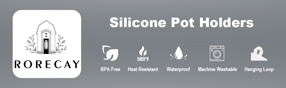 silicone pot holders