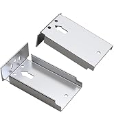 Ubisin 10 Pairs Rear Mounting Brackets for Drawer Slide Cabinet Drawer Bracket Kitchen Replacemen...