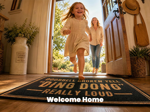 Doormat for Porch Front Door Entryway