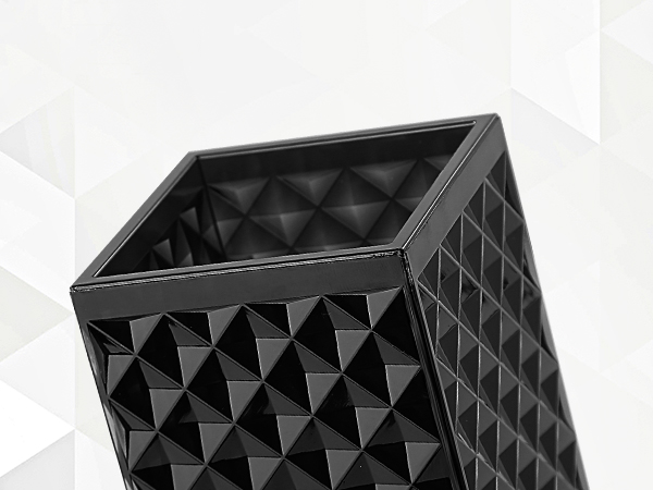 black bath bathroom accessories